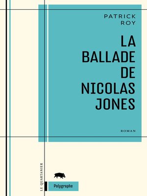 cover image of La ballade de Nicolas Jones